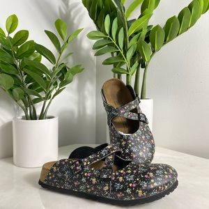Birki's Birkenstock Dorian Birko Flor Floral Clog